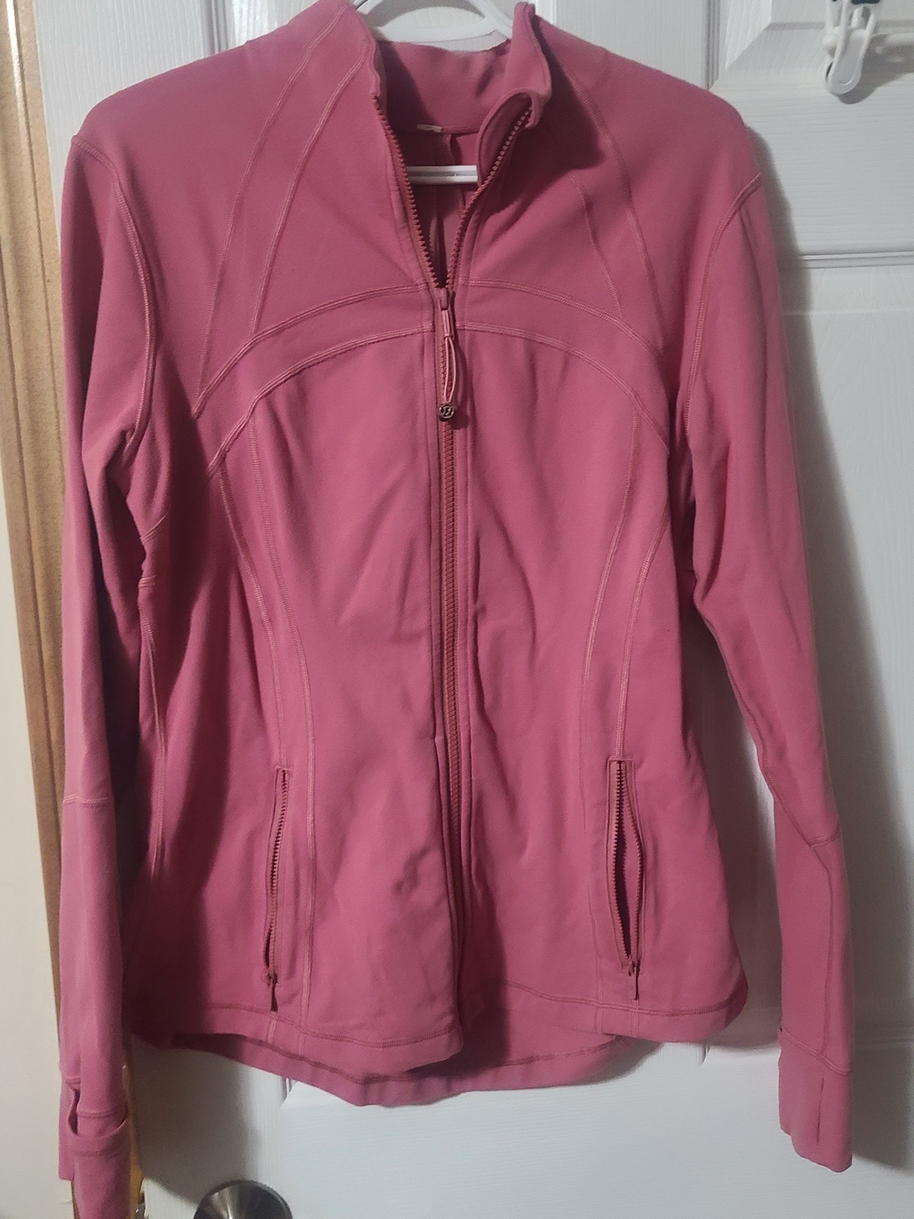 lululemon athletica Rose Pink Full-Zip Utility Jacket